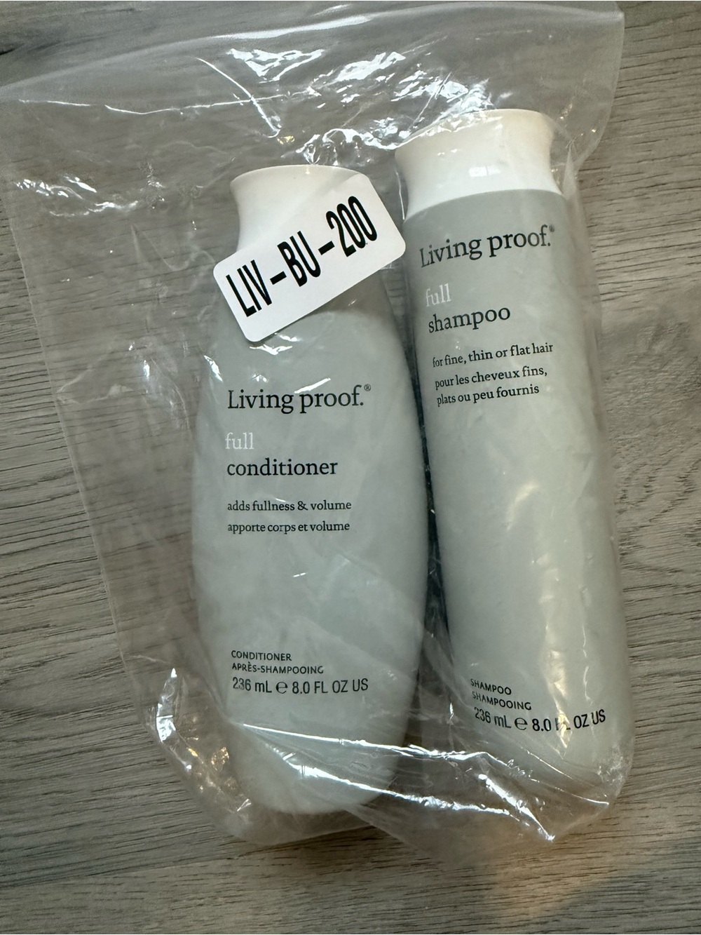 Living Proof Shampoo and Conditioner